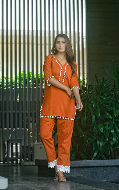RUST SHELL CO-ORD SET