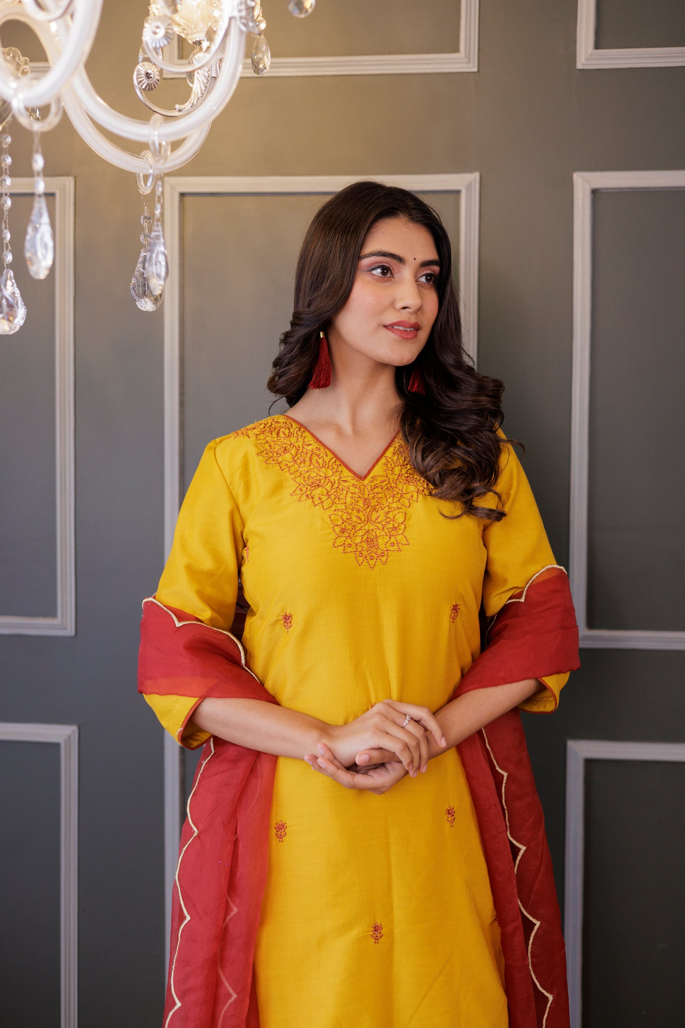 MUSTARD RANI SUIT SET