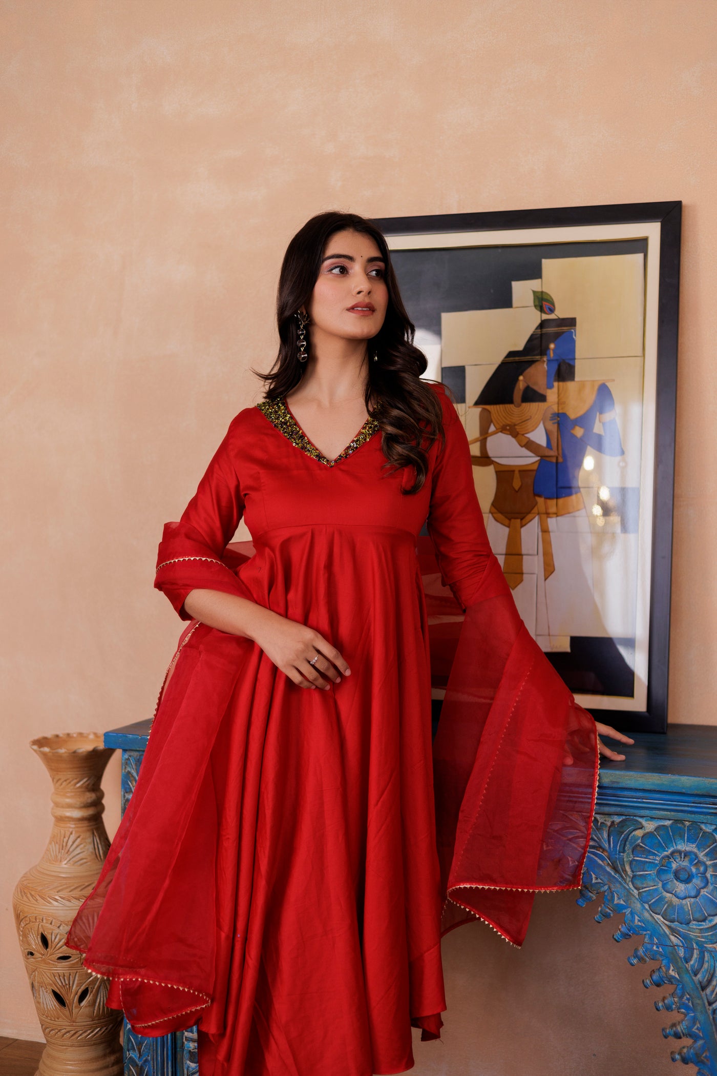 RED NOOR SUIT SET