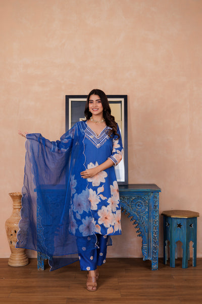 SITA-BLUE GOTA SET