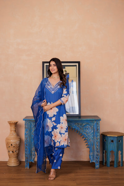 SITA-BLUE GOTA SET