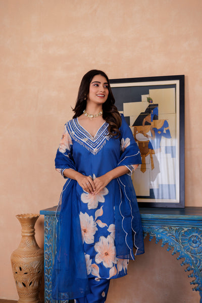 SITA-BLUE GOTA SET