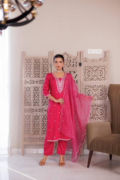 SITARA-PINK SUIT SET