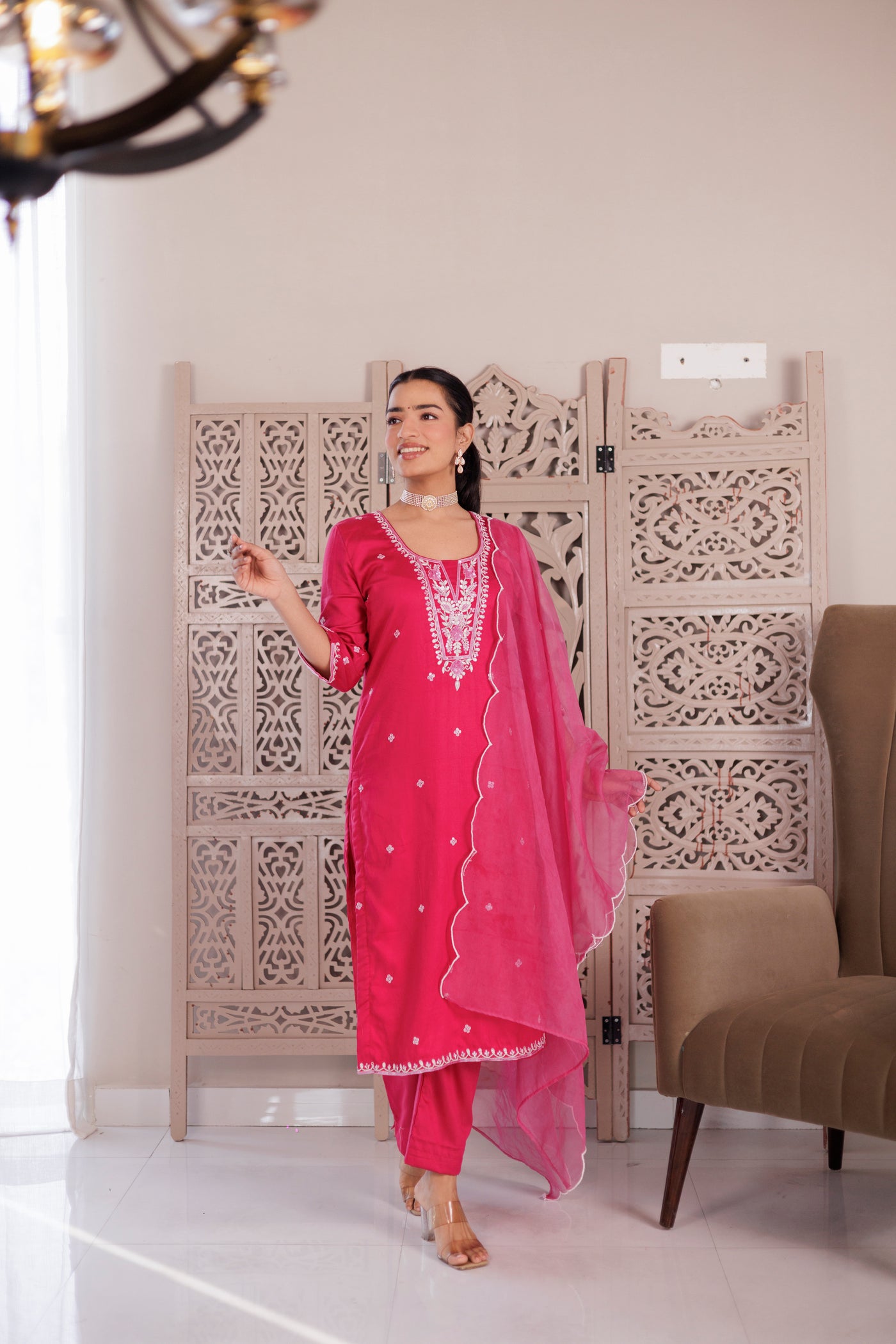 SITARA-PINK SUIT SET