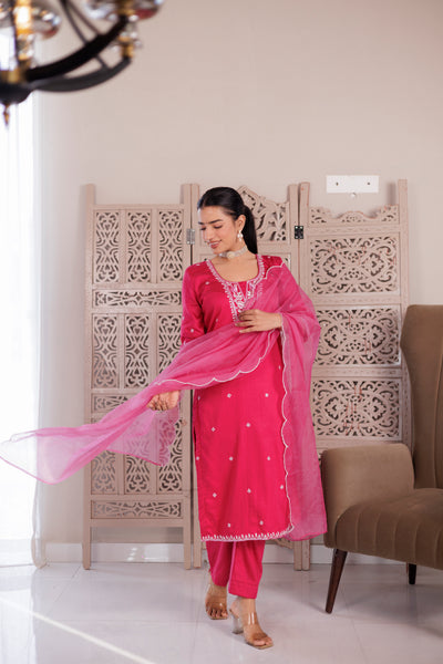 SITARA-PINK SUIT SET