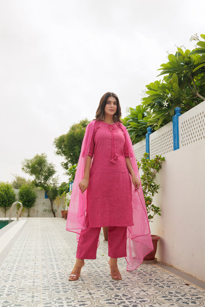 ROSE GULAAB SUIT SET