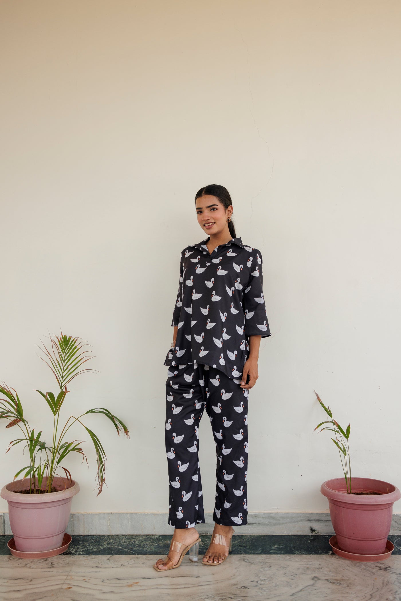 DUCK BLACK CO-ORD SET