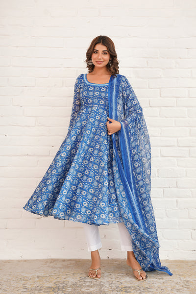 NIYAM BLUE SUIT SET