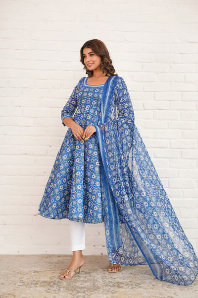 NIYAM BLUE SUIT SET