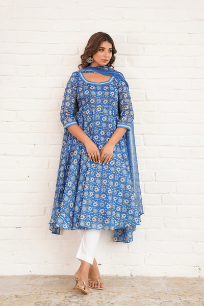 NIYAM BLUE SUIT SET
