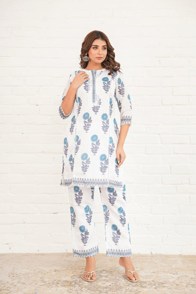 ROSABELLE CHANDERI SUIT SET