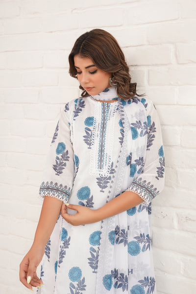 ROSABELLE CHANDERI SUIT SET