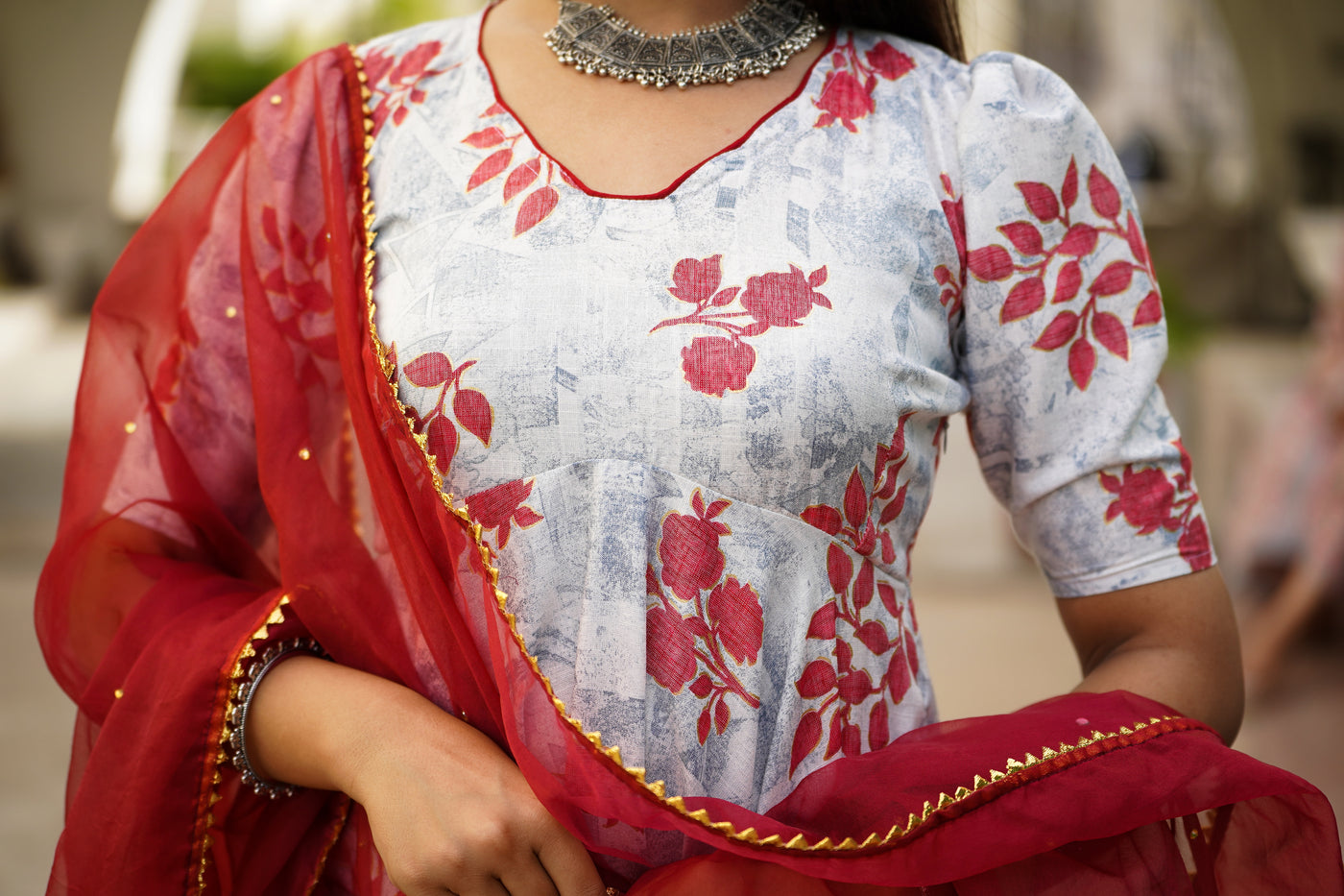 Floral Rose suit set