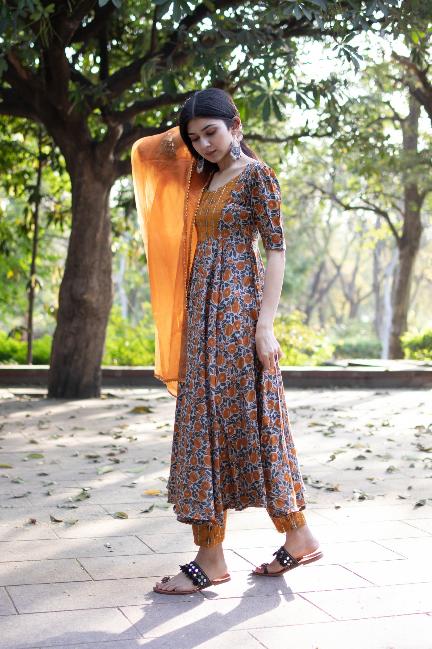 SUHANA MARIGOLD SUIT SET