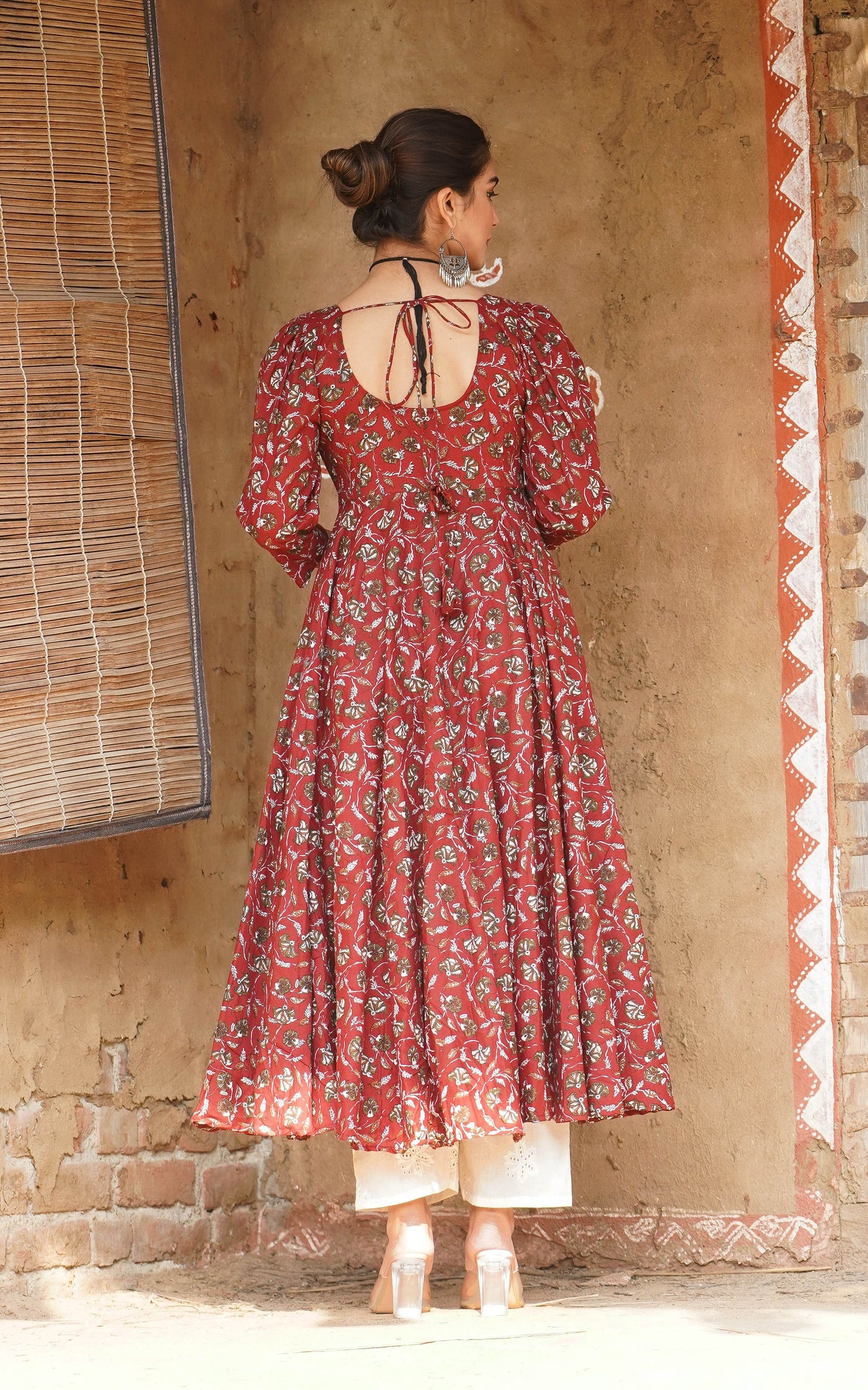 DAHLIA COTTON KURTA SET - Main Image