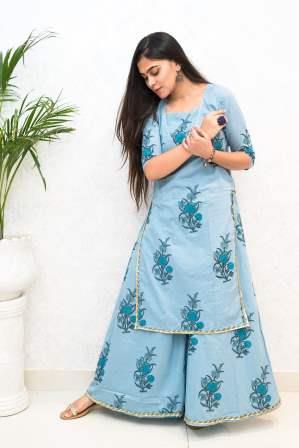 CARIBBEAN SKY KURTA SET